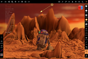 R2D2 3D HighPoly 7.4million