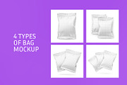 Snack bag mockup set, a Cups & Container Mockup by ShooShooShop (Thumbnail 3 of 7)