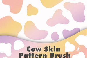 Cow Pattern Stamp Brush Procreate