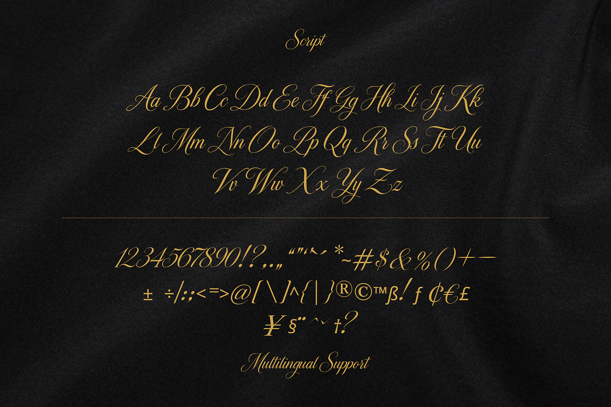 Auraluxe – The Luxury Font Trio, a Script Font by Creacy Studio (Photo 10 of 10)