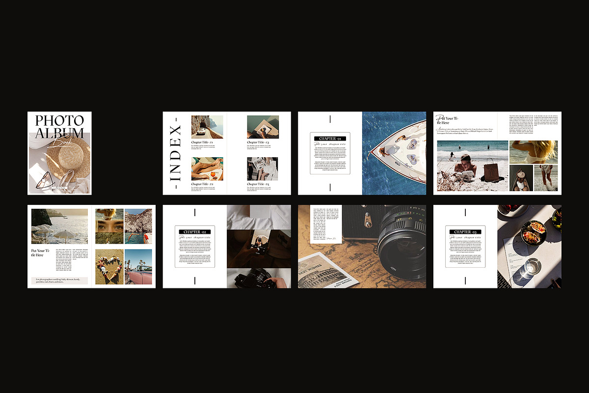 Photo Album Book Template, a Magazine Template by ArtisanaAura (Photo 13 of 14)