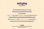 JellyPop Retro Groovy, a Blackletter Font by LTNG STUDIO (Thumbnail 3 of 9)