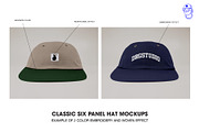 Classic Six Panel Hat Mockups, a Hat Mockup by made_by_nope (Thumbnail 2 of 7)