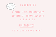 Biscuit, a Handwritten Font by Sofia Skoog (Thumbnail 6 of 10)