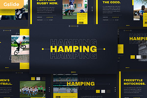 Hamping Sport Google Slide Template