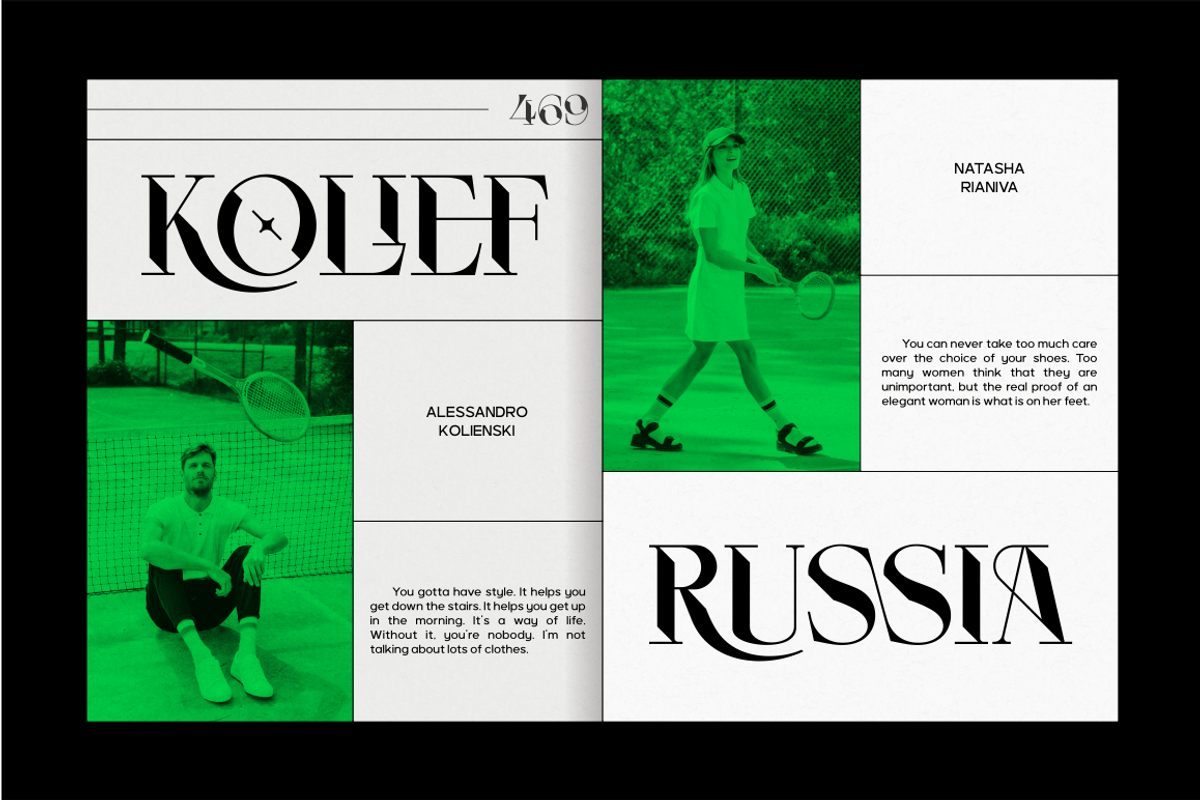 ELGISTA, a Serif Font by Bagerich Type Foundry (Photo 9 of 13)