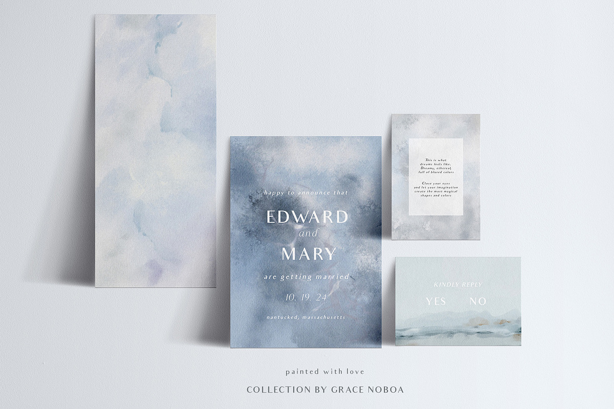Watercolor soft Abstract Background, a Background Graphic by Grace Noboa Illustrations (Photo 10 of 17)