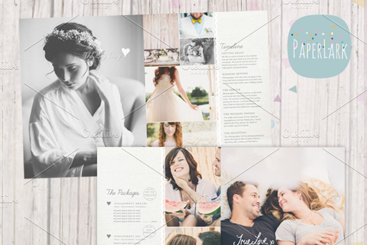 PG009 Wedding Photography Magazine, a Magazine Template by Paper Lark (Photo 4 of 4)