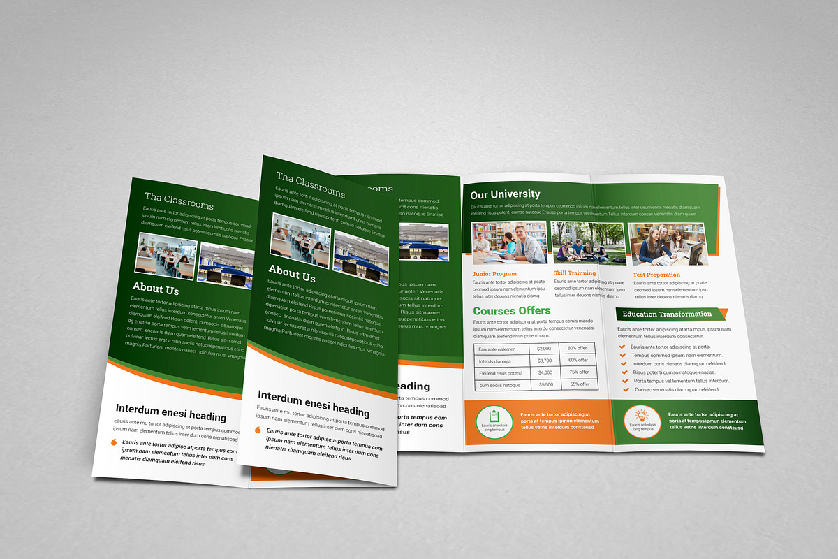 Education College Trifold V5, a Brochure Template by JanySultana (Photo 6 of 10)