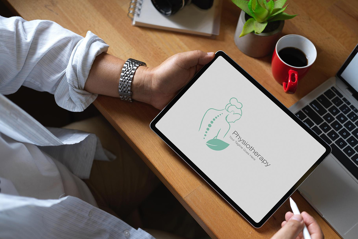 Physiotherapy & Spinal Care Logo, a Branding & Logo Template by YUDesignStore (Photo 8 of 10)