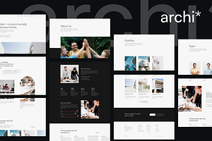 Archi - Modern Architecture Template