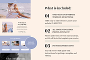 Yoga Coach Rachelle Website Template, a Websites & App Template by Eden Origin Studio (Thumbnail 3 of 11)