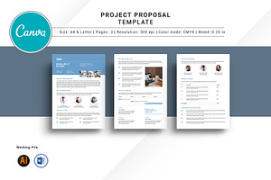 Project Proposal Template, a Flyer Template by crazyOWL