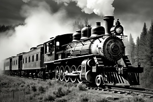 A classic black and white photograph, a Photo by Iftikhar Alam