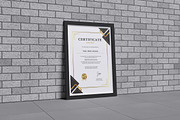 Certificate Mockup Bundle Set, a Merchandise Mockup by Rielismee (Thumbnail 2 of 5)