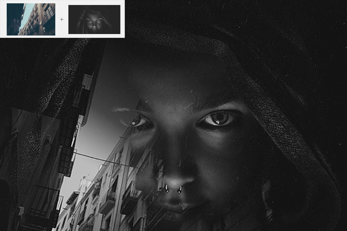 Double Exposure Template, a Brushes & More by lawless graphic (Photo 7 of 8)