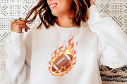 Custom Football Ball Sublimation PNG, an Illustration by SinaCreation (Thumbnail 6 of 7)