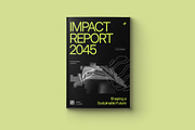 Minimalist Impact Report Template, a Brochure Template by fakhroo (Thumbnail 1 of 9)