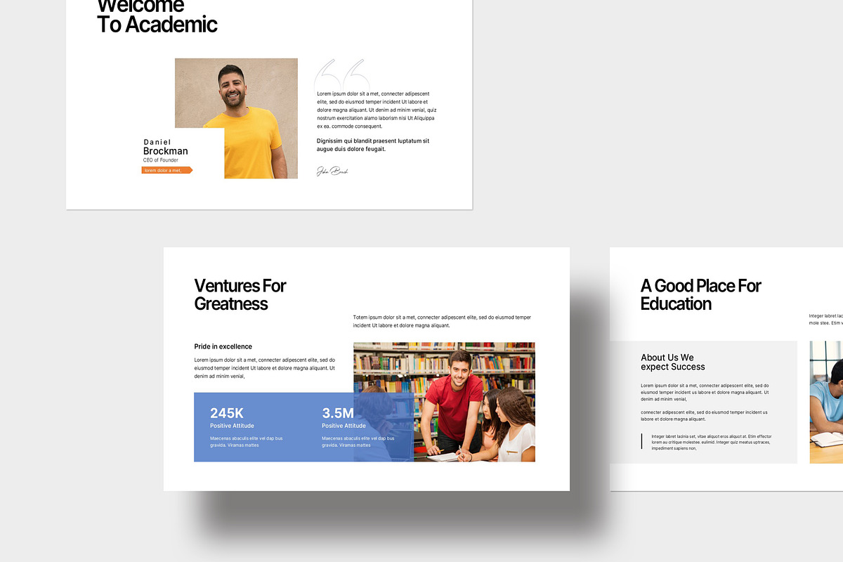 Thales Academic Presentation, a Presentation Template by evgenystudio (Photo 2 of 8)