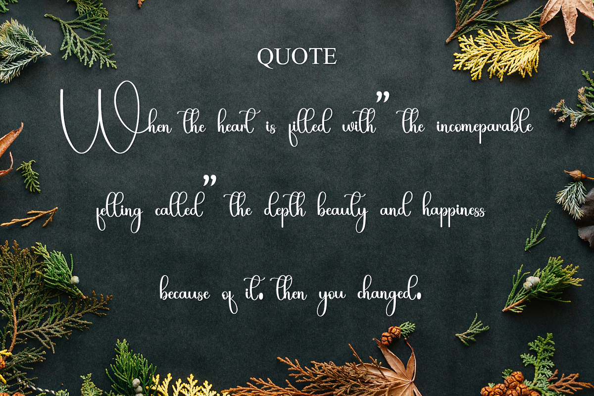 Christmas Handmade, a Handwritten Font by InermediaSTUDIO (Photo 6 of 7)