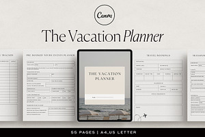 The Vacation Planner Canva