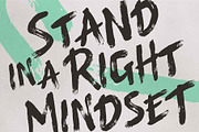 Mood Source; Rough Script Font, a Handwritten Font by Eko Bimantara (Thumbnail 5 of 5)
