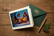 Cozy Winter Cottage Christmas Photo, a Holiday Photo by Aura Canyon HQ (Thumbnail 4 of 7)