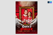 Christmas Flyer Template, a Flyer Template by BrandPacks (Thumbnail 1 of 3)