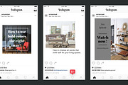 50 Mid-Century Modern Instagram Pack, a Social Media Template by Uno Bello Design Studio (Thumbnail 5 of 5)