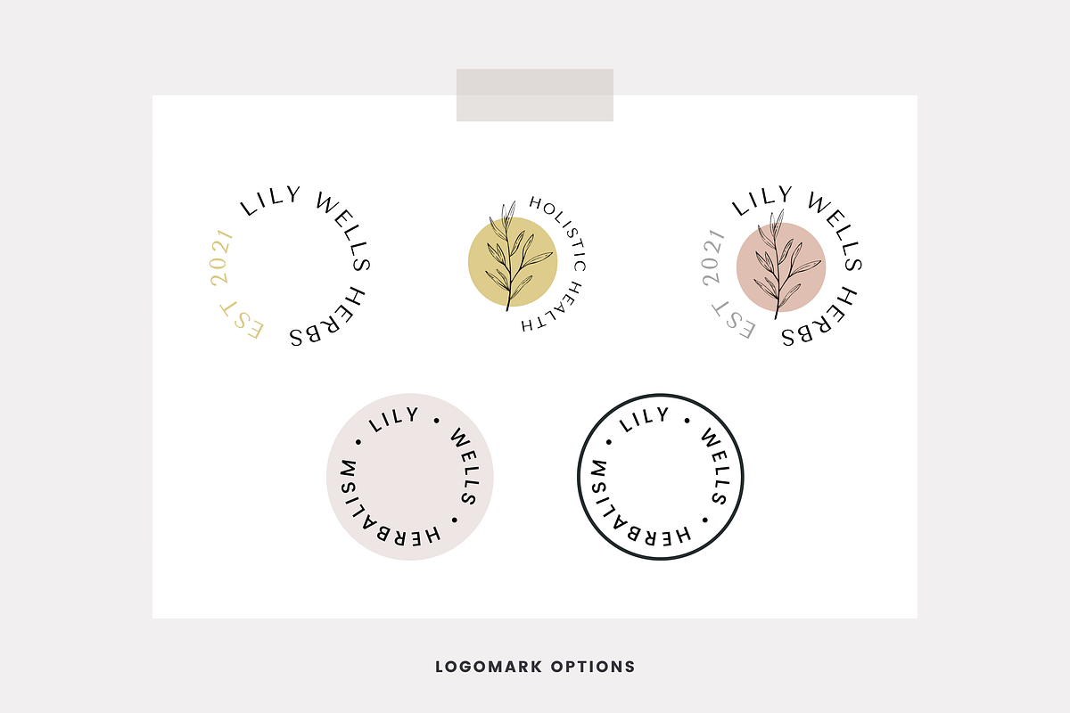 Modern Logo Template Canva, a Branding & Logo Template by Erin Cassidy (Photo 3 of 10)