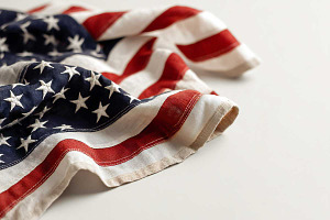 American Flag 4th of July Patriotic, a Holiday Photo by VetalStock