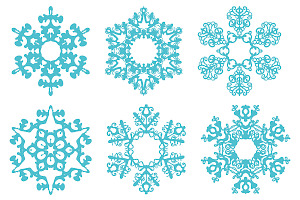 62 Magic Snowflakes