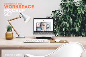 Workspace Mockup Set 5