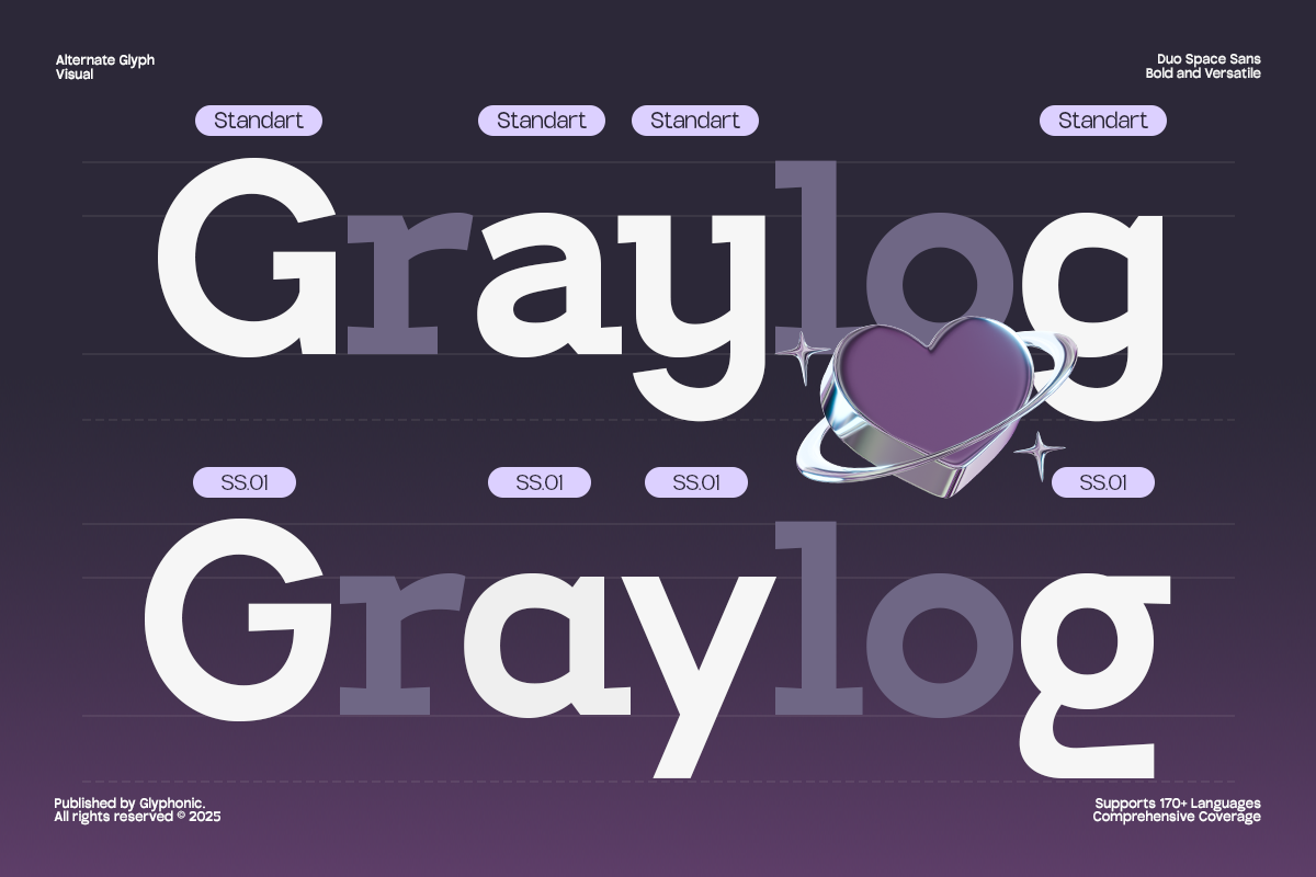 GC Exolink – Infinite Boldness, a Sans Serif Font by Glyphonic (Photo 11 of 15)