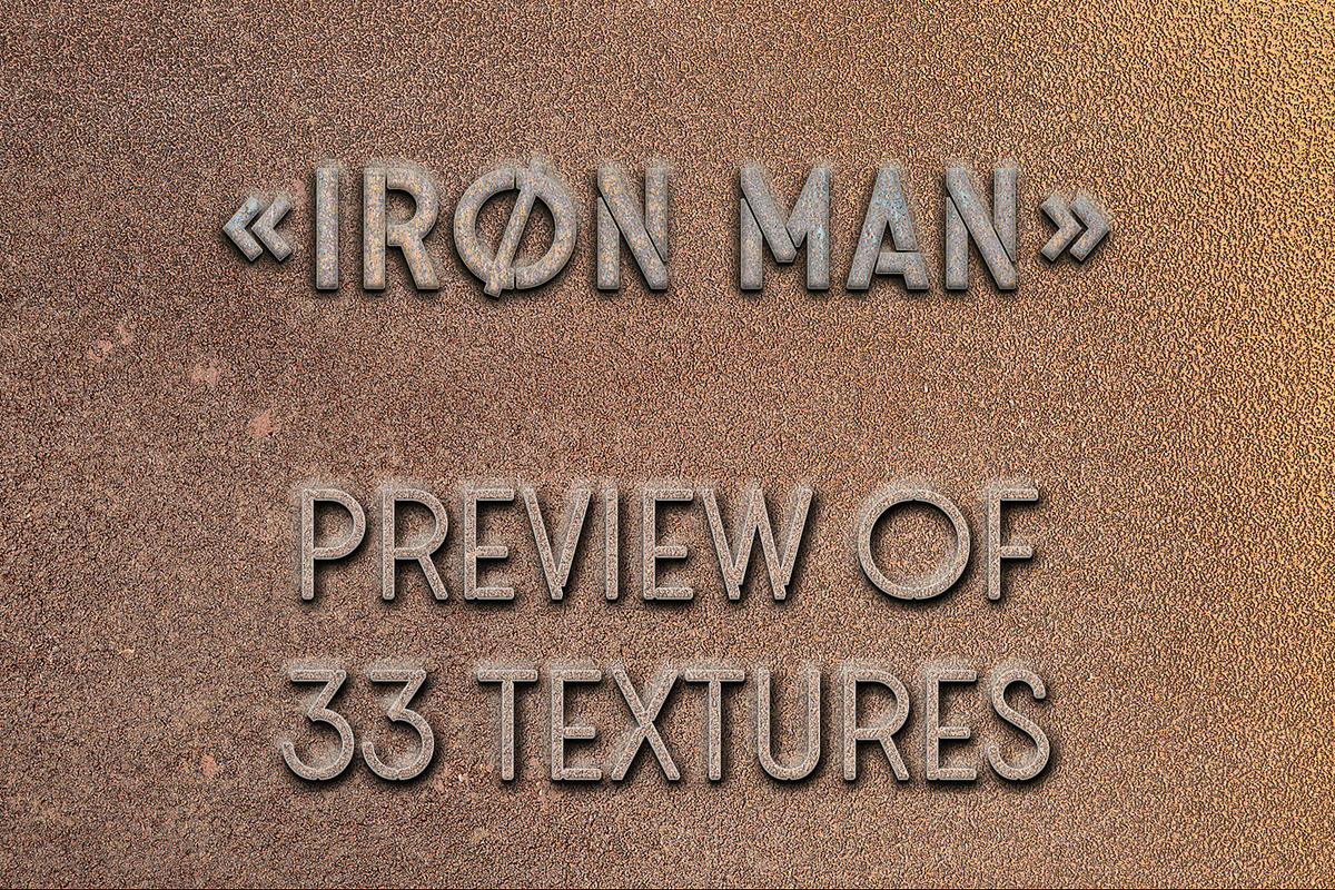 Iron Man - 100 metal textures, a Texture Graphic by Madebyvadim (Photo 6 of 6)