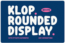 Klop - Friendly Rounded Font