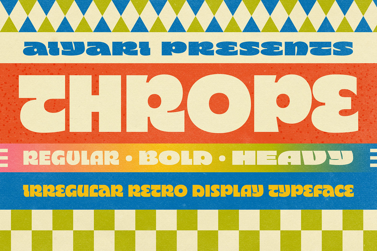 Thrope Font Family, a Font by Aiyari (Photo 1 of 14)