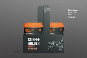 Coffee Holder Mockup