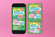 Back To School Supplies Flyer, a Flyer Template by graphicook (Thumbnail 3 of 3)