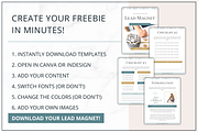 Lead Magnet Canva Nurtured Life, a Branding & Logo Template by Lady Boss Studio (Thumbnail 3 of 10)