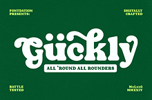 Guckly | Display Font