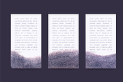 Watercolor Winter Landscapes Set, a Texture Illustration by Nuburu (Thumbnail 14 of 14)