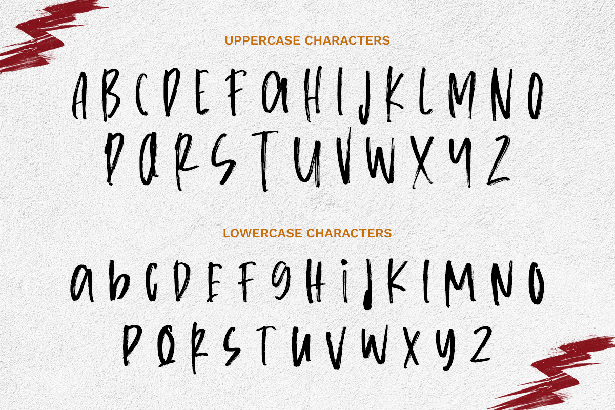 Russed - Handwritten Brush Font, a Handwritten Font by Afkari Studio (Photo 2 of 10)
