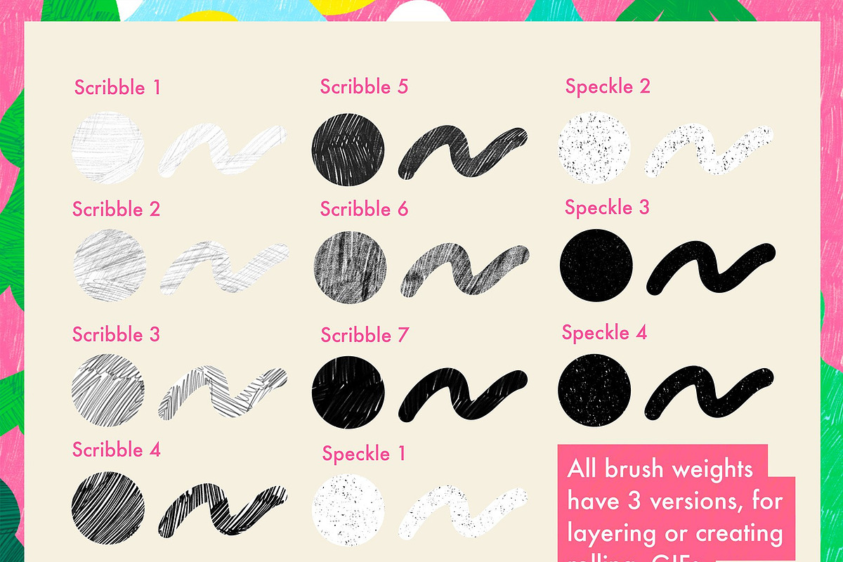 Illustration Brush Pack, a Brush Add-On by LydiahillIlustration (Photo 5 of 9)