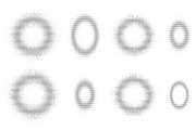 Geometric Halftone Frames Vol. 2, an Object Graphic by sivVector (Thumbnail 3 of 4)