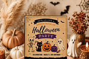 Spooky Halloween Birthday Invitation, an Invitation Template by Arslan (Thumbnail 4 of 5)
