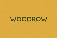 Woodrow I A Sans Serif Font