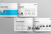 Employee Handbook Template Landscape, a Brochure Template by Work-Envance (Thumbnail 7 of 10)