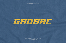 Grobac - Modern Sport Typeface
