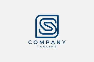 Abstract Letter S Square Logo, a Branding & Logo Template by Vectorium Studio